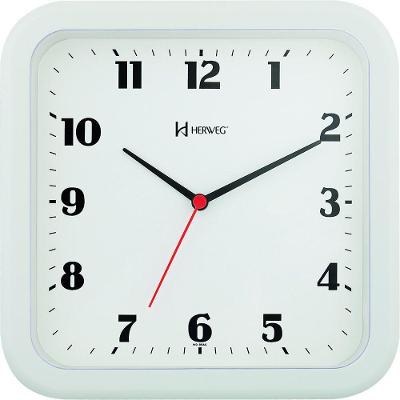 Relógio De Parede Herweg 6145 23cm Diversas Cores Branco