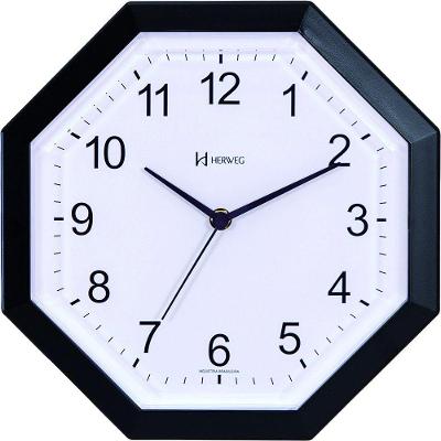 Relógio De Parede Herweg 6662 27cm Preto
