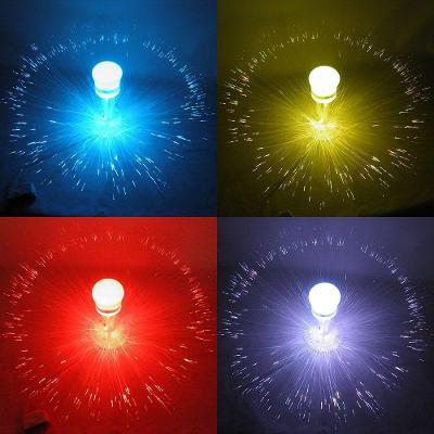 Pisca Pisca Fibra Otica Led Agua Viva Rgb Natal Natalino Festa Bivolt