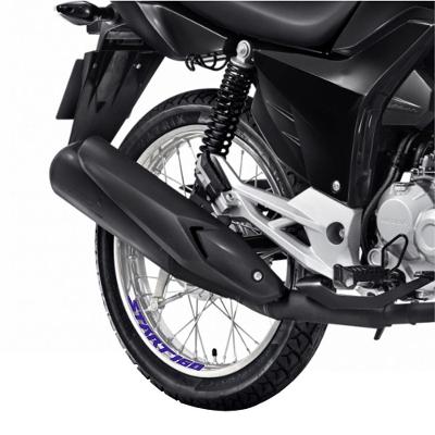 Adesivo Premium Roda Moto Honda Start 160 Azul Cor Azul