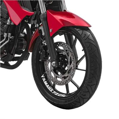 Adesivo Premium Roda Yamaha Fz25 Cor Branco