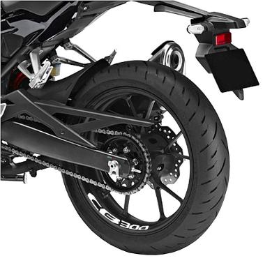 Kit 4 Adesivo Premium Roda Honda Cb300 Cor Branco