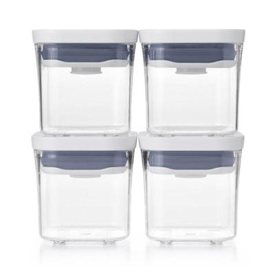 Conjunto Com 4 Potes Quadrados Pop 2.0 Oxo