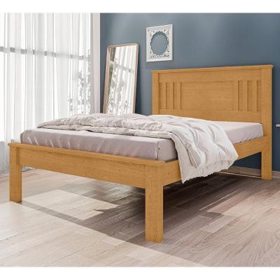 Cama De Casal Flex Com Pés Itaguaí Naturalle Off White