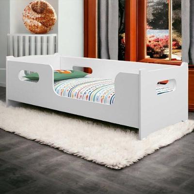 Cama Encanto Solteiro Branca Com Colchão Gabrielli