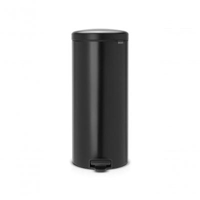 Lixeira New Icon Em Aço 30 Litros Brabantia Preto
