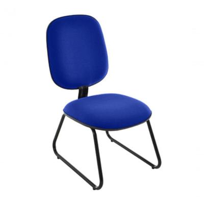 Cadeira Diretor Trapézio Para Escritório Linha Uno Azul