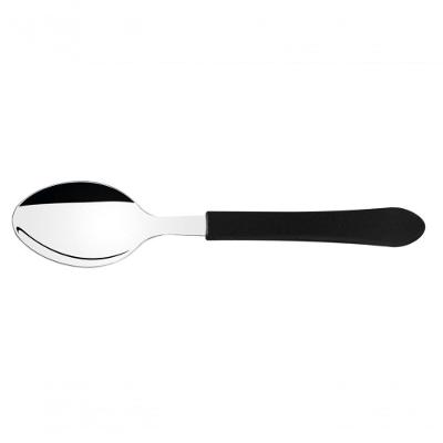 Kit 24 Colher De Mesa Leme Inox Preta Tramontina