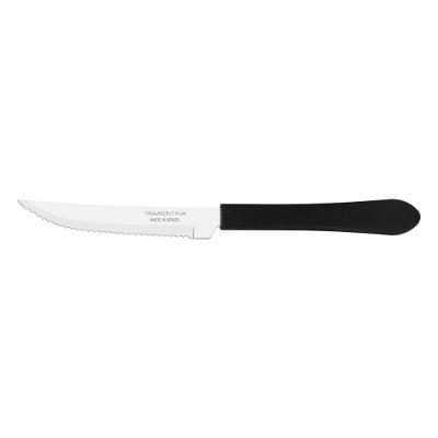 Kit 3 Faca Churrasco Tramontina Leme Inox Preto 4