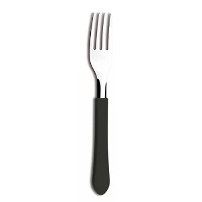 Kit 6 Garfo De Mesa Tramontina Leme Inox Preto