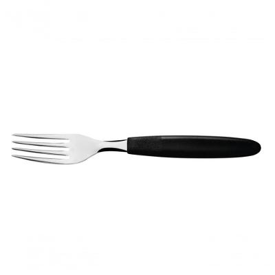 Kit 3 Garfo De Mesa Tramontina Inox Preto