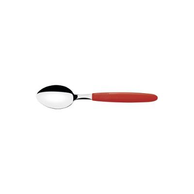 Kit 24 Colher Cha Tramontina Ipanema Inox Vermelho