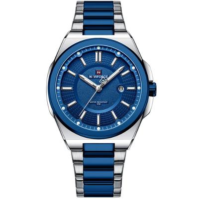 Relógio De Pulso Masculino Analogico Design Casual á Prova D\'água Azul