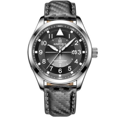 Relógio Esportivo Masculino Quartzo Casual à Prova D \'água Cinza