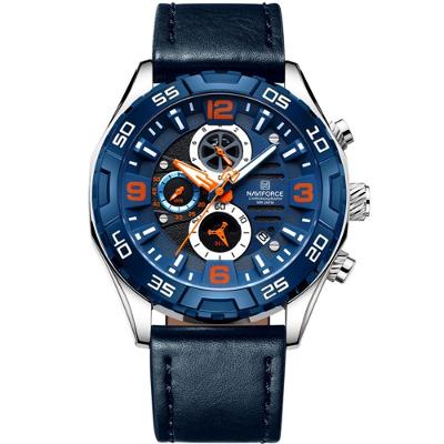 Relógio Masculino Esportivo Quartzo Casual A Prova D´agua Azul