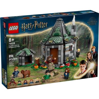 Lego 76428 A Cabana De Hagrid: Uma Visita Inesperada - 896 Peças
