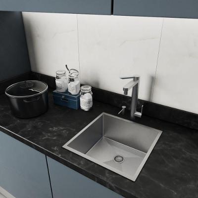 Cuba Inox Embutir Retangular Gourmet 40X40 Válvula 3 1/2