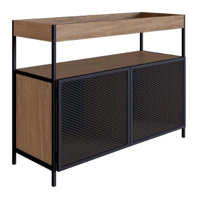Buffet Bar New Hanover E Preto 100 Cm - D'rossi