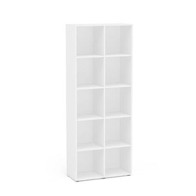 Estante Multifuncional Caracol 10 Nichos Politorno Branco