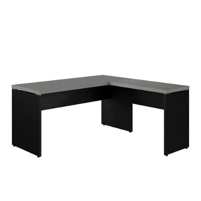 Mesa Para Escritório L Web40 1,20 X 1,50 - Cinza Sagrado/pto