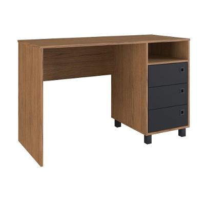 Mesa Gaveteiro Orlando - Woodmel-preto