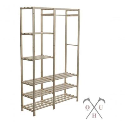 Suporte Pinus Prateleiras Para Roupas Toalhas Calçados