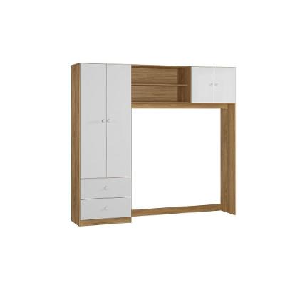 Conjugado Ternura 04 Portas Nature/Branco - Peternella