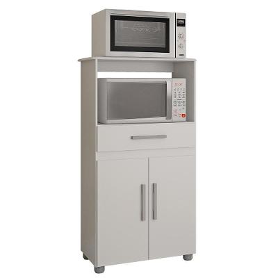 Armario Multiuso Havana New Cozinha Com 2 Portas E 1 Gaveta Branco Branco