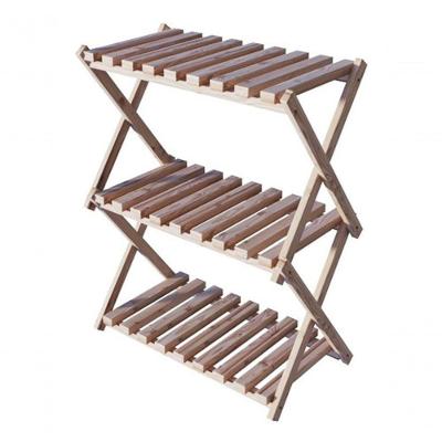 Triplo Suporte Pinus Para Temperos E Utensilios