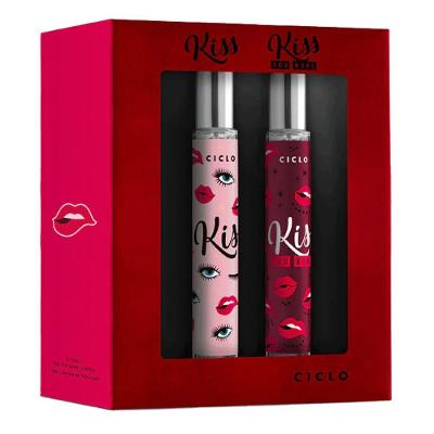 Kit Ciclo Deo Colônia Kiss 30ml + Kiss You More 30ml