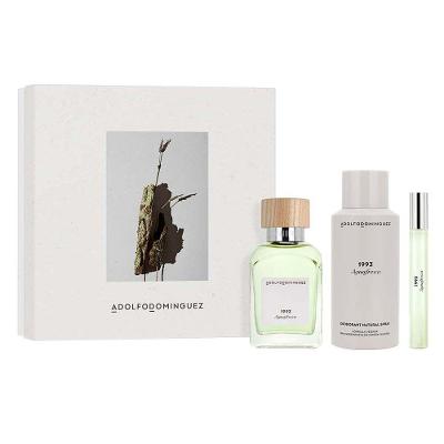 Kit Adolfo Dominguez 1993 Agua Fresca - Eau De Toilette 120ml + Desodorante 150ml + Eau De Toilette 10ml