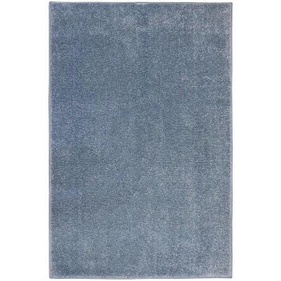 Tapete Para Sala Relex N Azul Cobalto 1,00x1,50 São Carlos