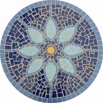Mesa Em Mosaico Doce Lar - Somente O Tampo Tamanho 130cm
