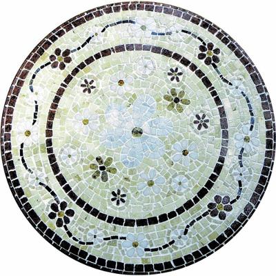 Mandala Mosaico Floral Doppio Festoni Tamanho 80cm