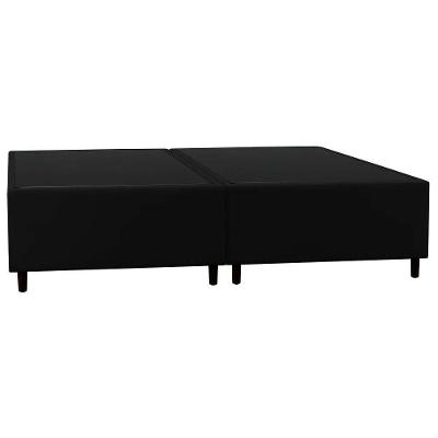 Base Cama Box Casal Queen 158cm Hit I02 Corano Preto
