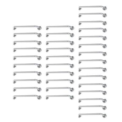 Alça Barra De Apoio Inox 80cm 34 Unidades Idoso Gestante Cadeirante Deficiente Acessibilidade