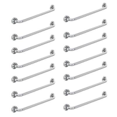 Alça De Apoio Barra Inox 80cm14 Unidades Idoso Cadeirante Banheiro Segurança Acessibilidade