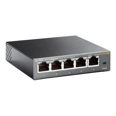 Switch Easy Smart Gigabit De 5 Portas 10/100/1000 Tl-Sg105E