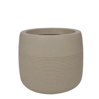 Vaso Bollati 40 X 39 Cm Cor 07 - Preto Sólido