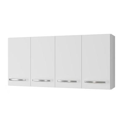 Armário Aéreo Mara 118 Cm 4 Portas Cor:branco