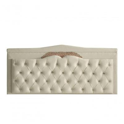Cabeceira De Cama Box Painel Helena King 195 Cm Retro Capitonê Botão Encapados Suede Porcelana Eli Móveis