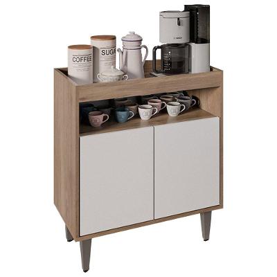 Aparador Buffet Cantinho Do Café 70,5cm 2p Marie Freijó/branco M12 - D'rossi