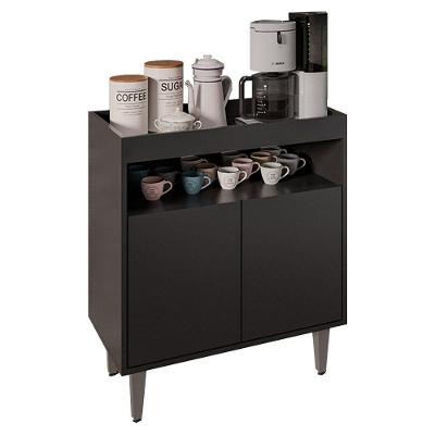 Aparador Buffet Cantinho Do Café 70,5cm Marie M12 - D'rossi Cor Preto