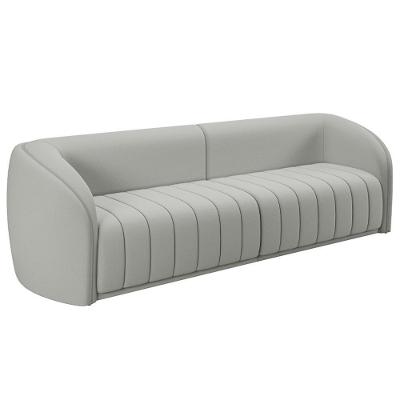 Sofá 04 Lugares Para Sala De Estar 252 Cm Lazio M03 Veludo Creme - Lyam Decor