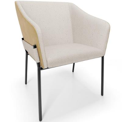 Cadeira Para Sala De Jantar Estar Living Olívia L02 Linho Cru Couríssimo Fendi