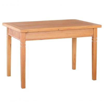 Mesa De Jantar 120x80cm Em Madeira Maciça