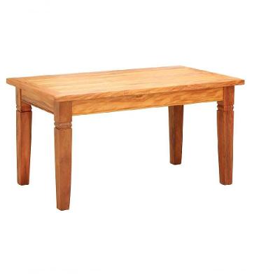 Mesa De Jantar 1,7 M Madeira Maciça Natural