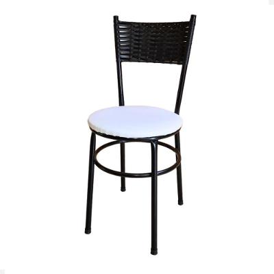Cadeira Preta Para Mesa Preta Viena Preto Cor:branco