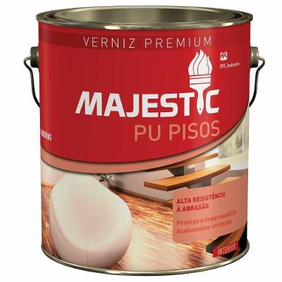 Kit 6 Verniz Para Assoalho De Madeira 3,6 Lts Pu Brilhante