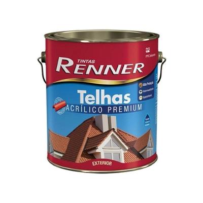 Tinta Telha Brilhante Premium Renner Cor Cinza Grafite 3,6lts